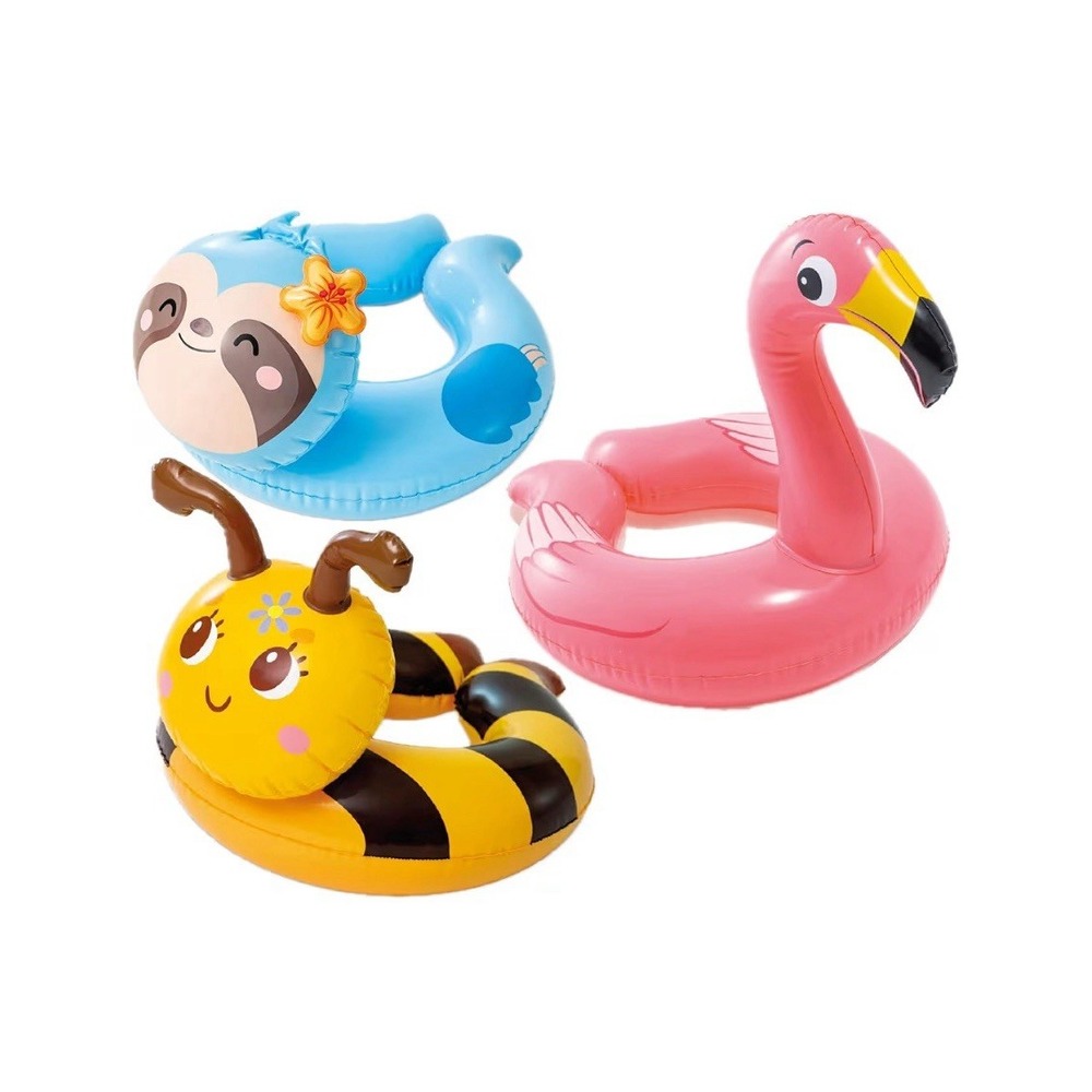 Intex Animal Split Ring Sloth inflatable pool float Children's Swimming Ring